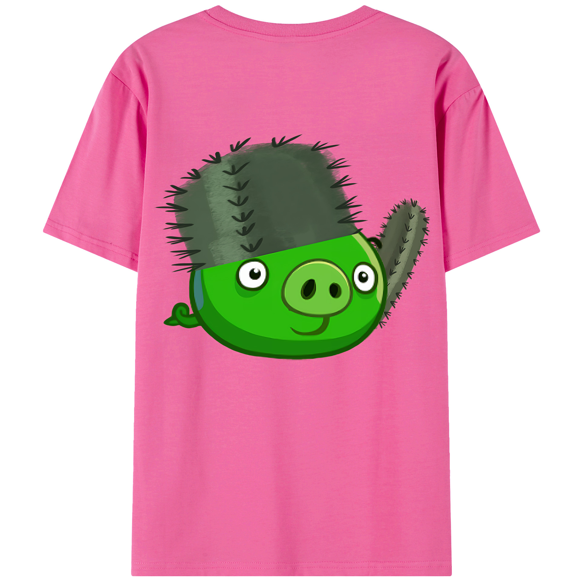 （画像用） Angry Birds アングリーバード レディース半袖Tシャツ(バックプリント)